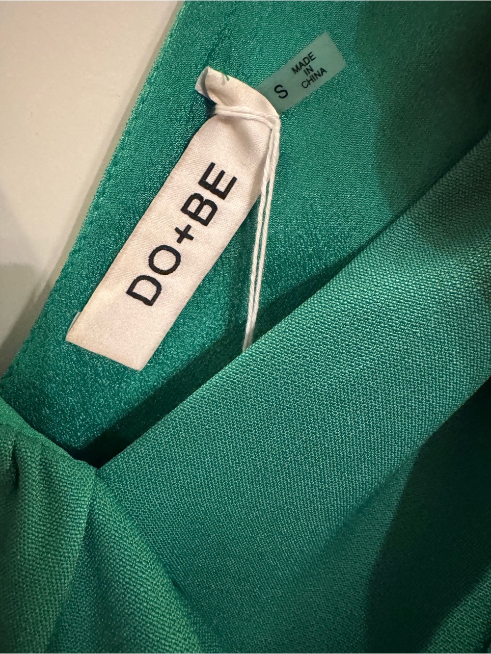 DO+BE Teal Ruffle One-Shoulder Romper - Picture 2 of 7